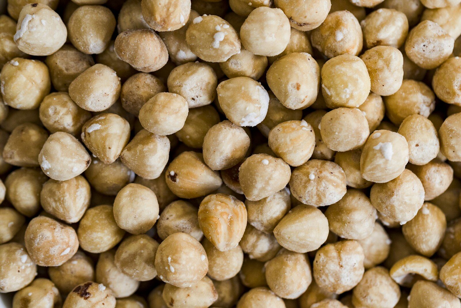 Blanched roasted hazelnut kernels